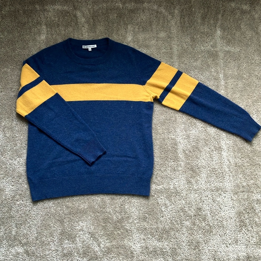 The Cashmere Project Pullover Striped Sweater